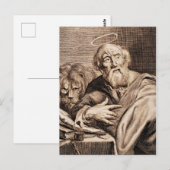 Sint Marcus de Evangelist en Martelaar Briefkaart (Voorkant / Achterkant)