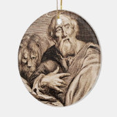 Sint Marcus de Evangelist en Martelaar Keramisch Ornament (Links)