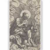 Sint Marcus de Evangelist en Martelaar Sticker (Voorkant)