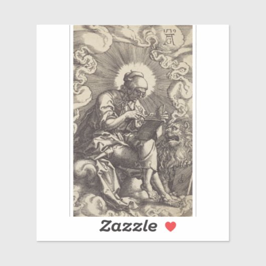 Sint Marcus de Evangelist en Martelaar Sticker (Vel)