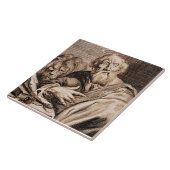 Sint Marcus de Evangelist en Martelaar Tegeltje (Zijkant)