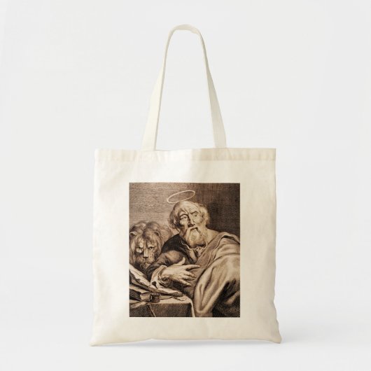 Sint Marcus de Evangelist en Martelaar Tote Bag (Voorkant)