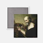 Sint Marcus de Evangelist  Magneet (Voorkant / Achterkant)