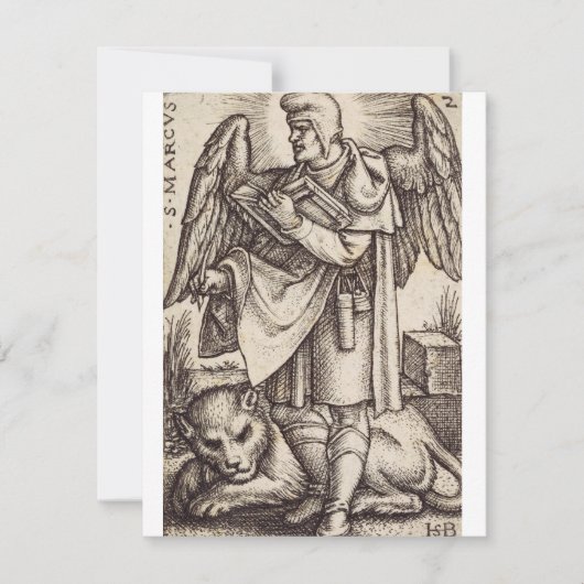 Sint Marcus de evangelist patroon van Venetië (Voorkant)