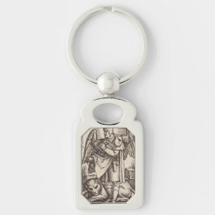 Sint Marcus de Evangelist patroon van Venetië Sleutelhanger