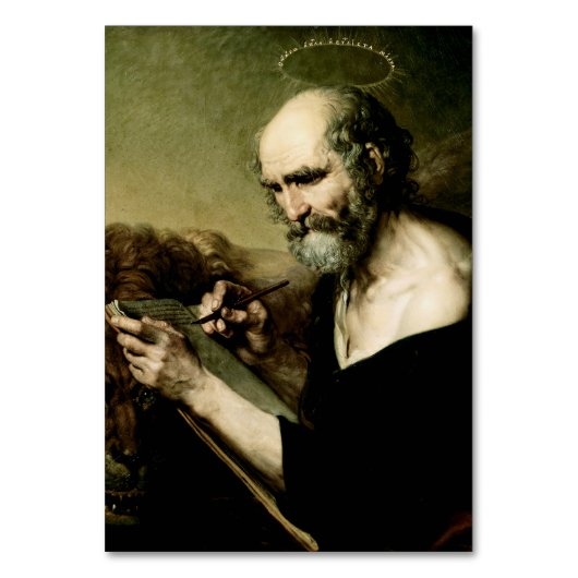 Sint Marcus de Evangelist Premium Venetiaanse Maje Kaart (Voorkant)