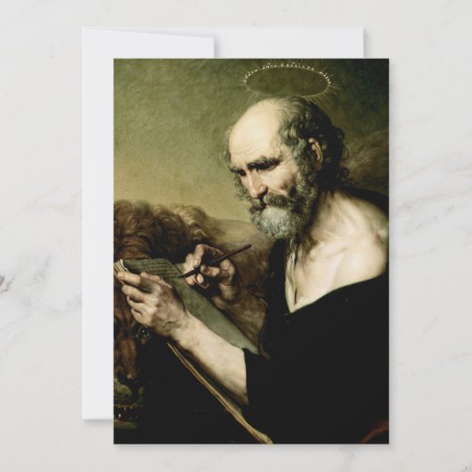 Sint Marcus de Evangelist Premium Venetiaanse Maje Kaart (Voorkant)