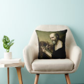 Sint Marcus de Evangelist Premium Venetiaanse Maje Kussen (Stoel)
