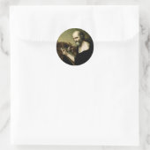 Sint Marcus de Evangelist Premium Venetiaanse Maje Ronde Sticker (Tas)