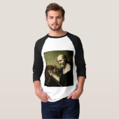 Sint Marcus de Evangelist Premium Venetiaanse Maje T-shirt (Voorkant volledig)