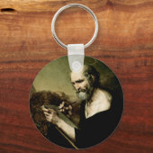 Sint Marcus de Evangelist  Sleutelhanger (Achterkant)