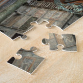 Sint-Marcus en lamp, Venetië, Italië Legpuzzel (Zijkant)