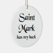 Sint Marcus Keramisch Ornament (Rechts)