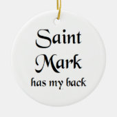 Sint Marcus Keramisch Ornament (Voorkant)
