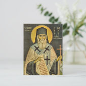 Sint-Marcus van Efeze Orthodox Icoon Briefkaart (Staand voorkant)