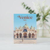 Sint-Marcusbasiliek Italië Briefkaart (Staand voorkant)
