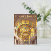 Sint-Marcusbasiliek Italië Briefkaart (Staand voorkant)
