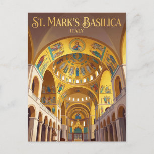 Sint-Marcusbasiliek Italië Briefkaart