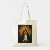 Sint Margaret Mary Alacoque Tote Bag (Achterkant)