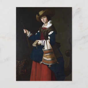 Sint Margaretha als herderin Briefkaart