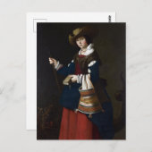 Sint Margaretha als herderin Briefkaart (Voorkant / Achterkant)