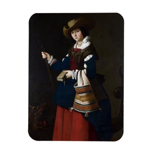 Sint Margaretha als herderin Magneet (Verticaal)