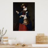Sint Margaretha als herderin Poster (Keuken)