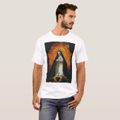 Sint-Margaretha Maria Alacoque T-shirt (Voorkant volledig)