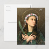 Sint Maria Goretti Briefkaart (Voorkant / Achterkant)