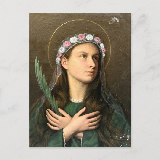 Sint Maria Goretti Briefkaart (Voorkant)