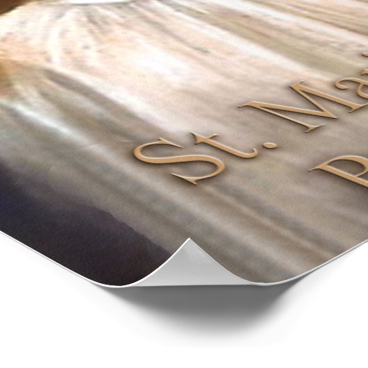 Sint Maria Goretti, Martyr voor Zuiverheid, Poster (Hoek)