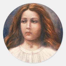 Sint Maria Goretti Ronde Sticker