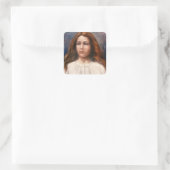 Sint Maria Goretti  Vierkante Sticker (Tas)