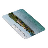 Sint-Mariaklooster op het eiland Mljet - Kroatië Magneet (Rechterzijde)