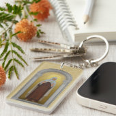 Sint-Mariam van Jesus Crucified Carmelite Prayer Sleutelhanger (Voorkant Rechts)