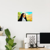 Sint Marianne Cope: Licht van Barmhartigheid Poster (Thuiskantoor)