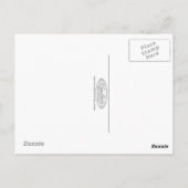 Sint-Mark-kerk en plein tegen zonsondergang in Zag Briefkaart (Achterkant)