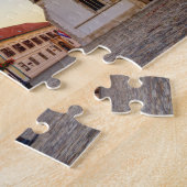 Sint-Mark-kerk en plein tegen zonsondergang in Zag Legpuzzel (Zijkant)