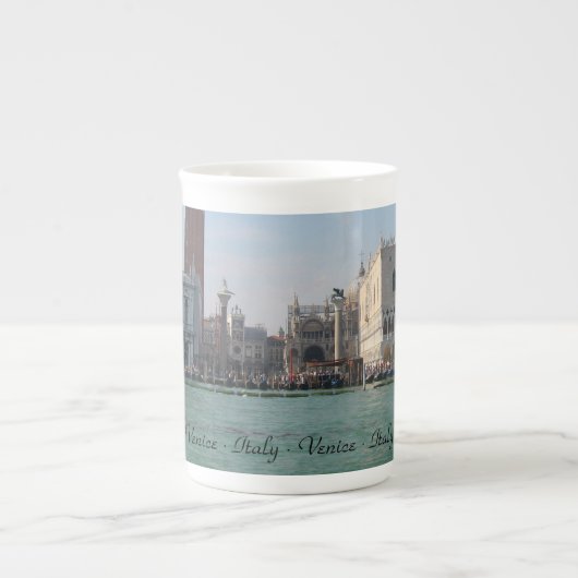 Sint-Mark-plein van het Grote Kanaal Porselein Kop (Voorkant)