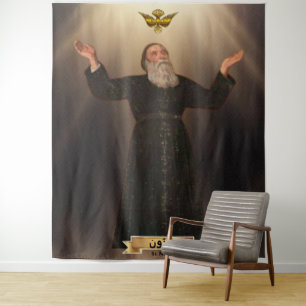 Sint Maron مَارُون beschermheer van de Maronitisch Wandkleed