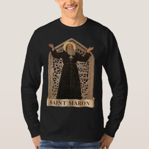 Sint-Maron (Maroun) مَ رُ ن maronitische kerk T-shirt