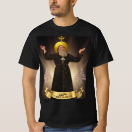 Sint Maron (Maroun) Patroon van de Maronitische Ke T-shirt