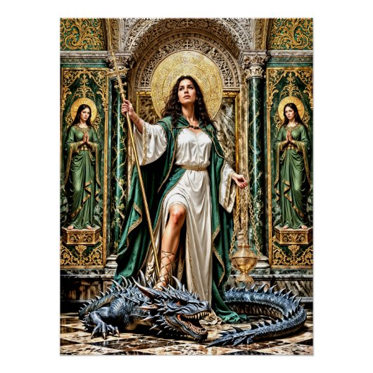 Sint Martha de Dominator Perfect Poster (Voorkant)