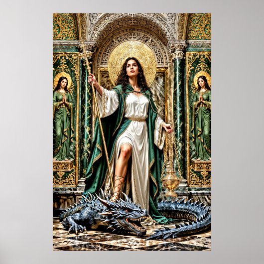 Sint Martha de Dominator Poster (Voorkant)