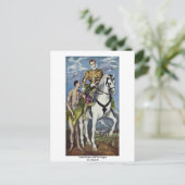 Sint-Martin en het begin van Greco El Briefkaart (Staand voorkant)