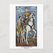 Sint-Martin en het begin van Greco El Briefkaart (Voorkant)