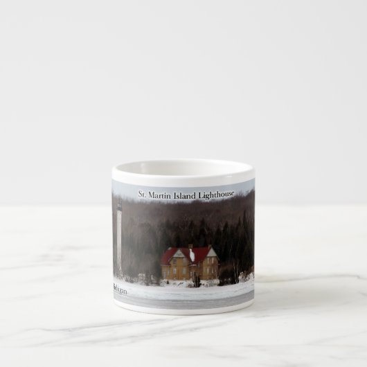 Sint-Martin Island Lighthouse espresso mok (Voorkant)