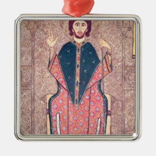 Sint-Martin van Tours, detail van een altaar Metalen Ornament