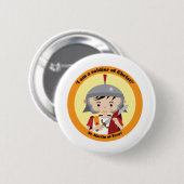 Sint-Martin van Tours Ronde Button 5,7 Cm (Voorkant /achterkant)