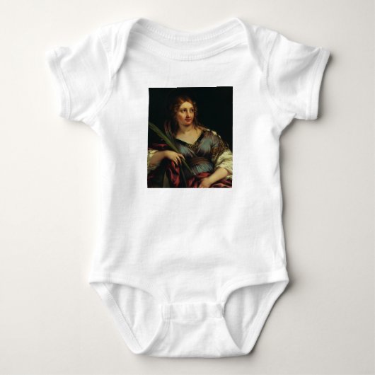 Sint Martina van Rome door Pietro Berrettini Romper (Voorkant)